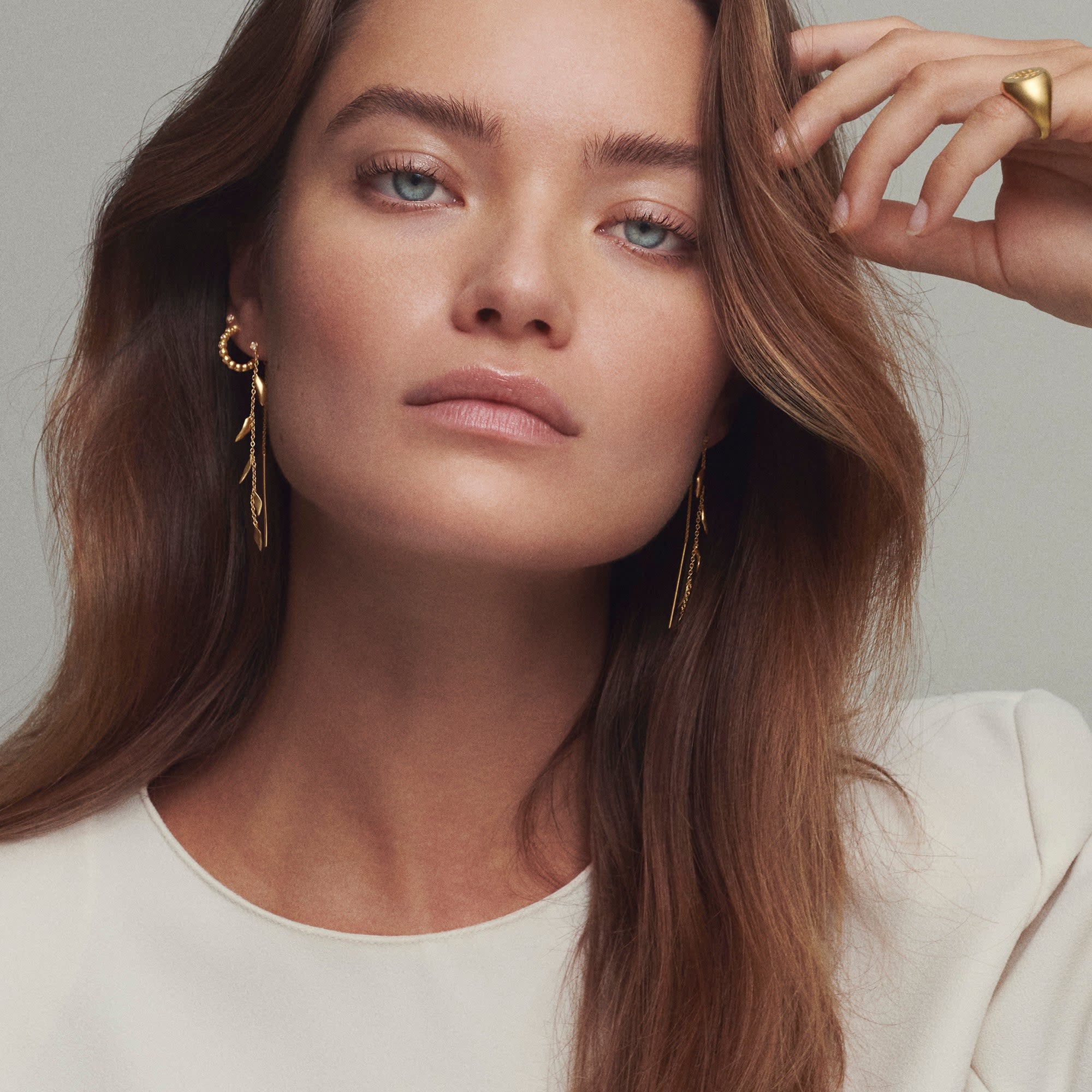 Julie Sandlau Grace Mini Øreringe Forgyldt HPS78GDCZ