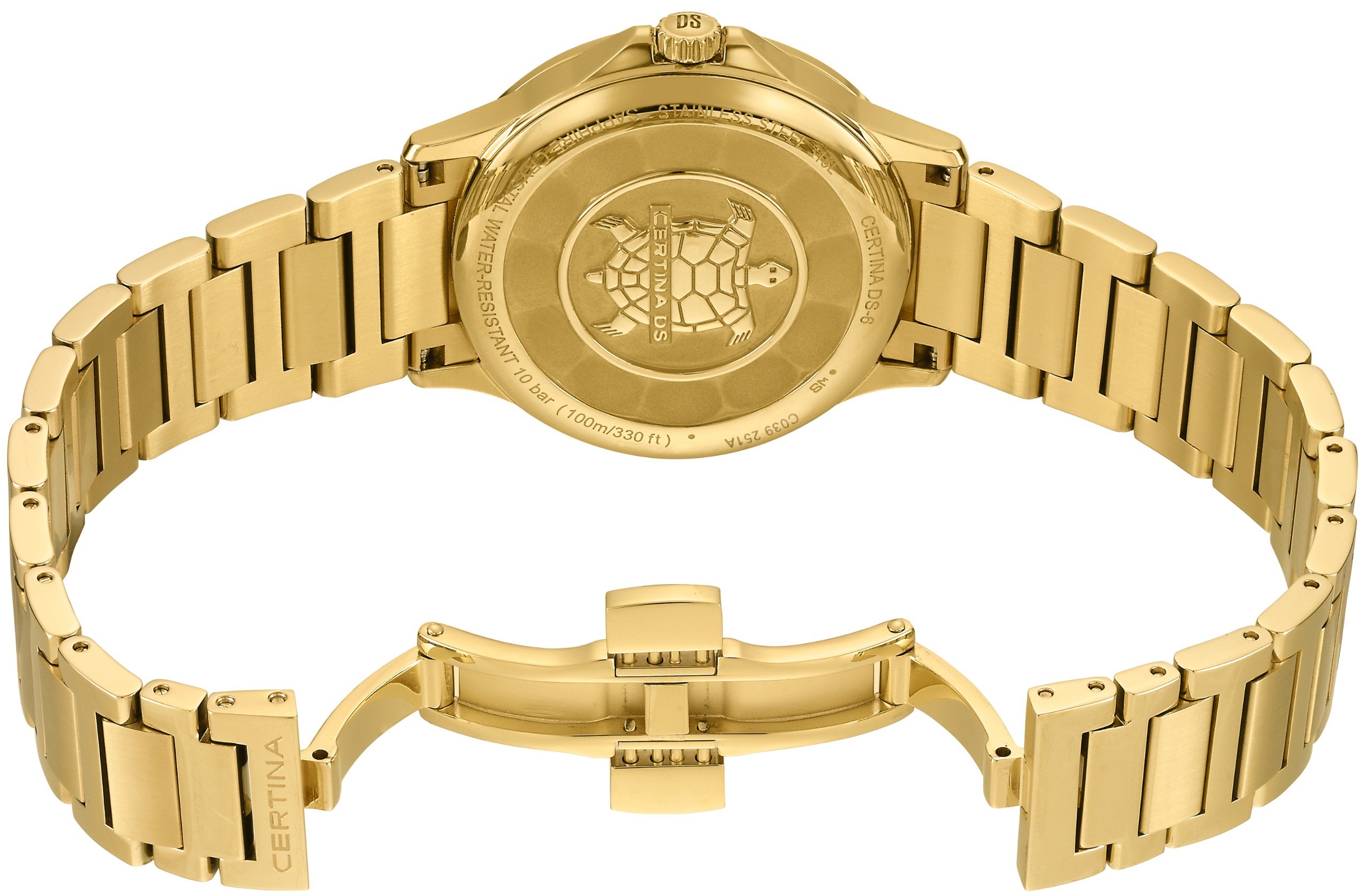 Certina DS guld dameur C039.251.33.367.00