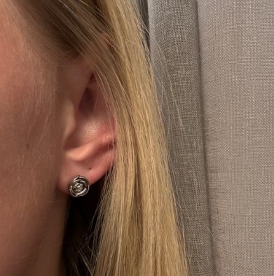 Mads Z Rosalie Øreringe Sølv 2110157