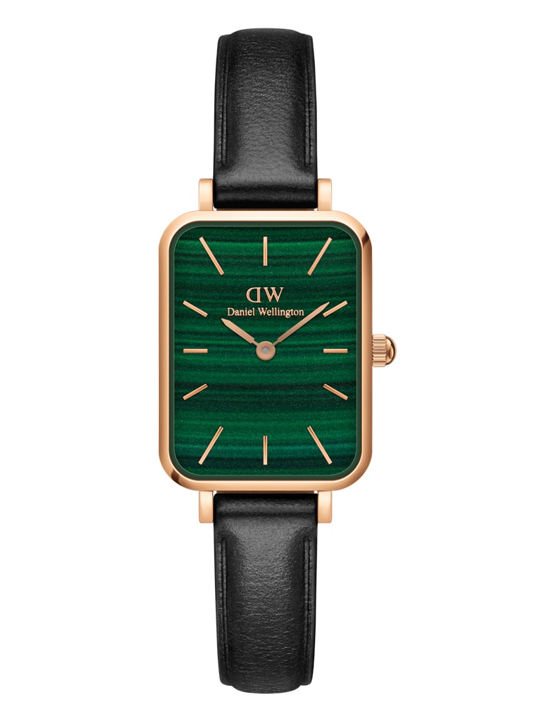 Daniel Wellington Quadro Sheffield Rose Gold Green ADW00100439
