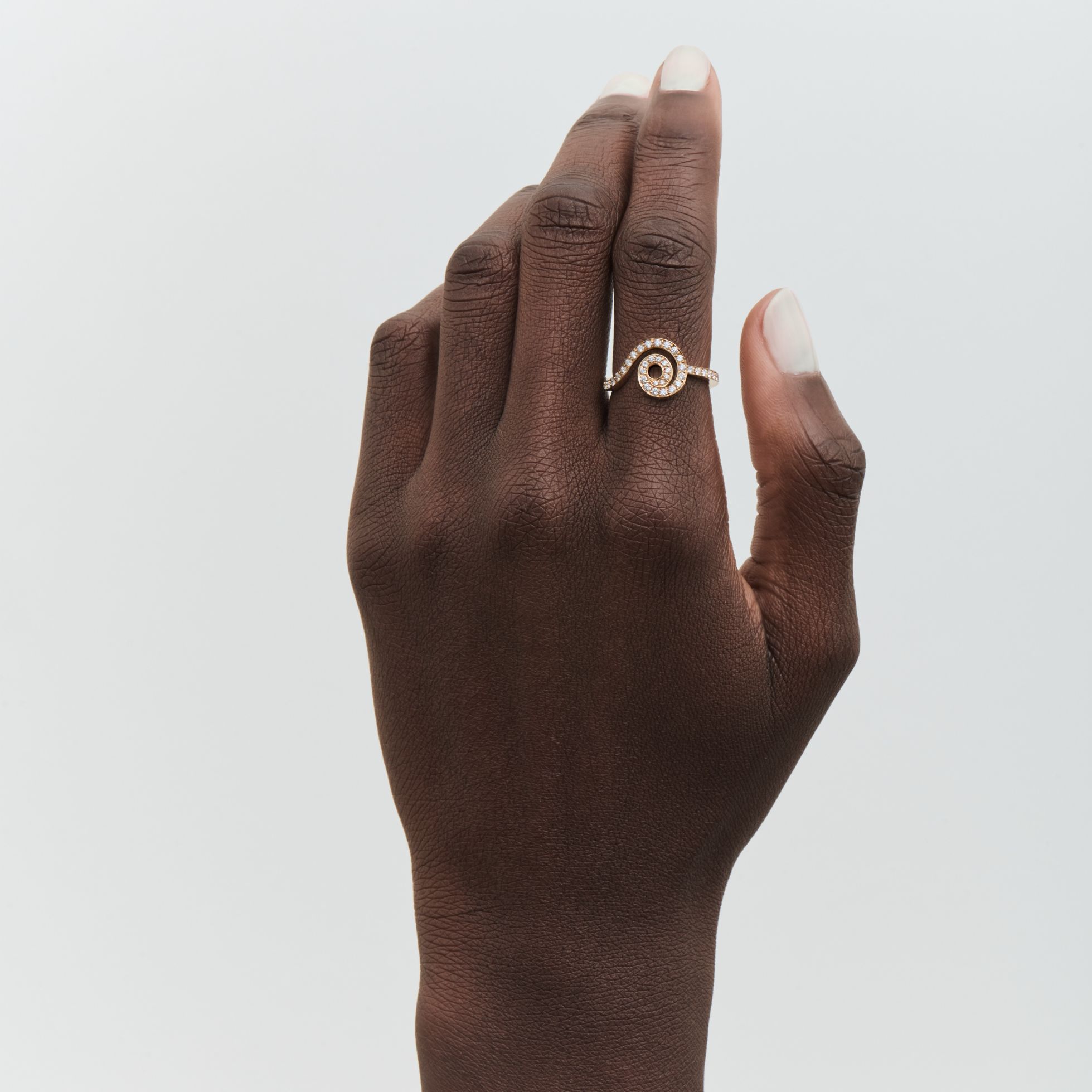 Sophie Bille Brahe La Dorset Pavé Ring RI25_SWPAV_WH