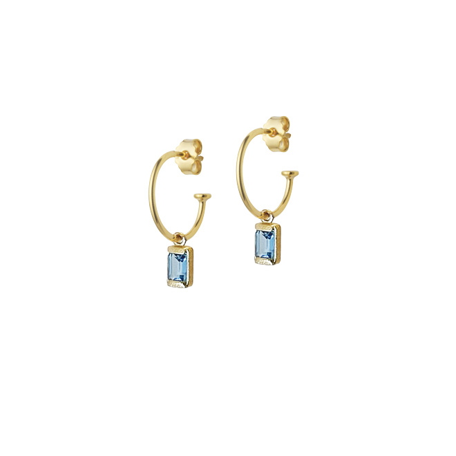 Heiring Square Øreringe Creol 29-9-85CR