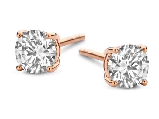 Spirit Icons Cassiopeia Øreringe Rose Forgyldt 41994