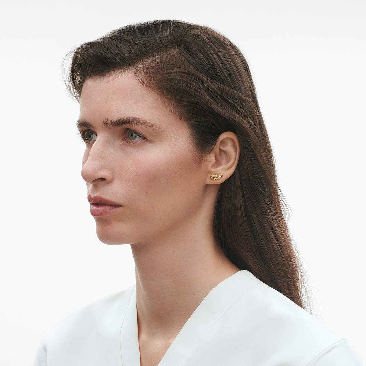 Georg Jensen Moonlight Grapes Øreringe Guld 20001194