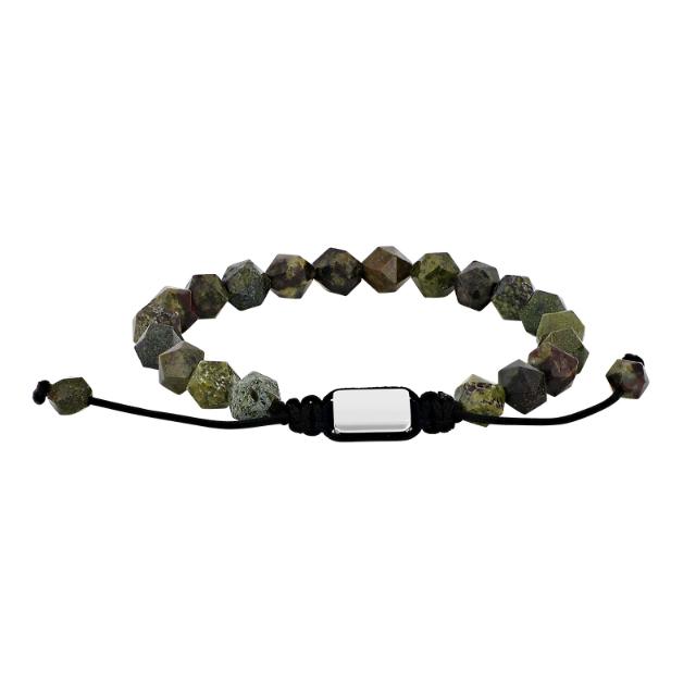 Son of Noa Armbånd Dragon Blood Jasper Stål 80890412700