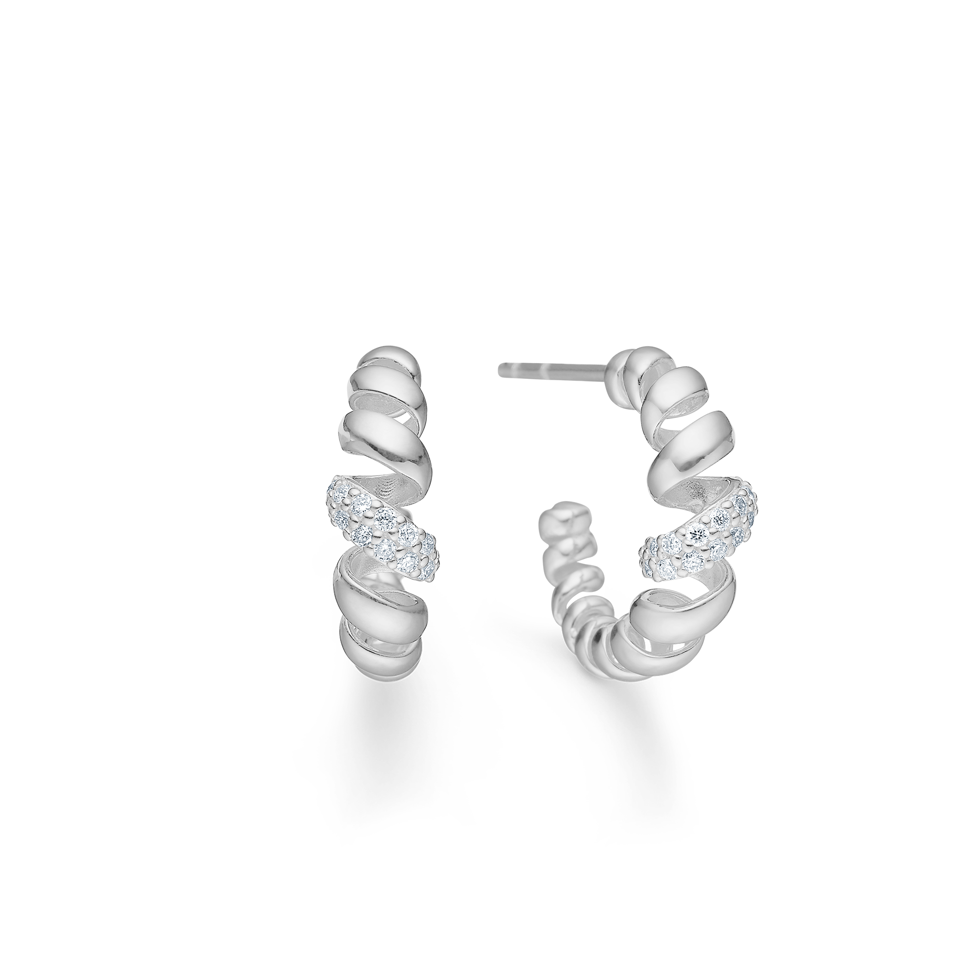 Mads Z Swirl Øreringe 2116159