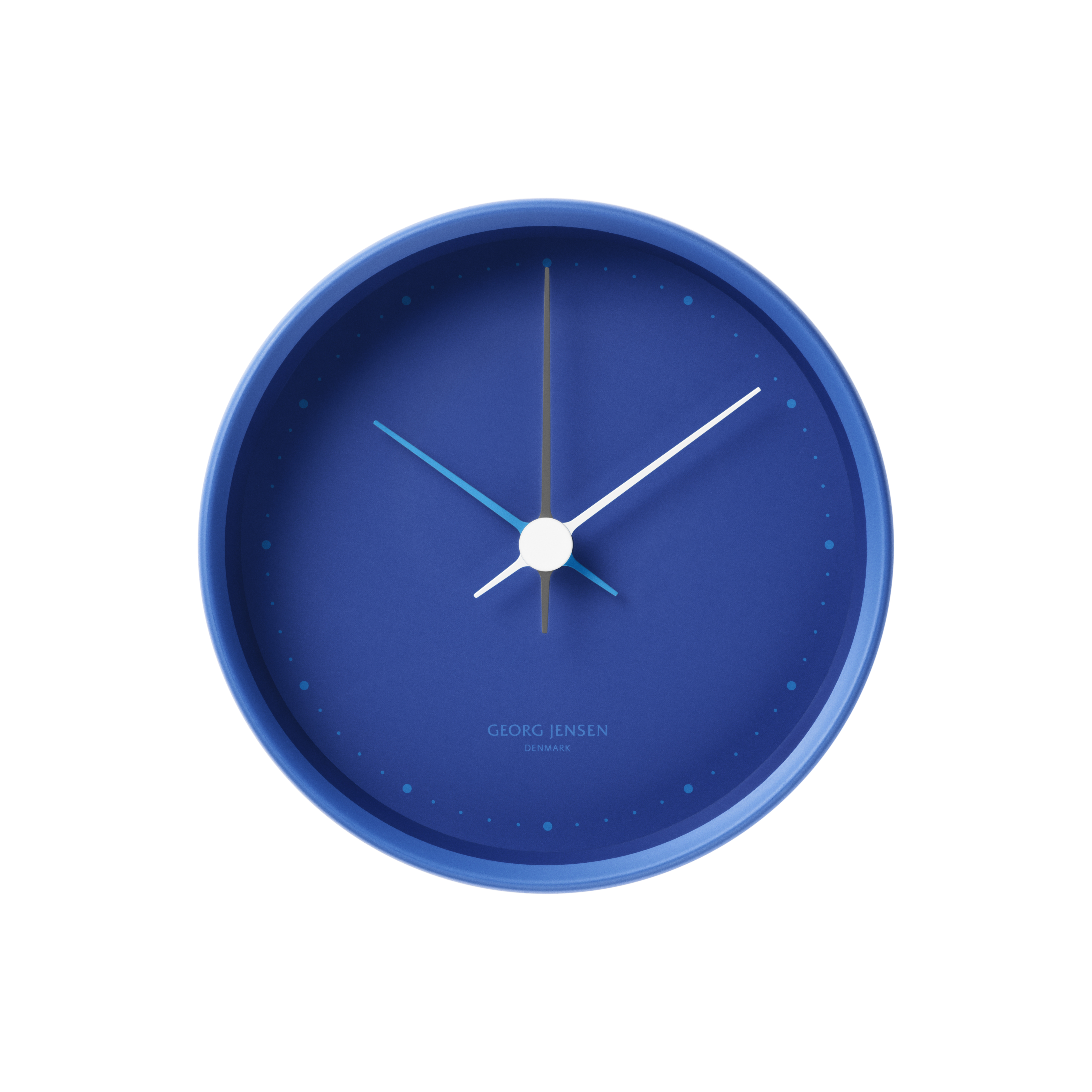 Georg Jensen Koppel Vægur 10 cm Blå 10020486