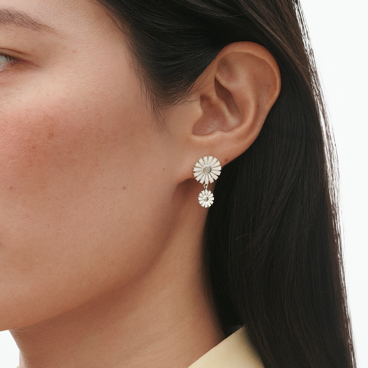 Georg Jensen Daisy Øreringe Sølv 20001542