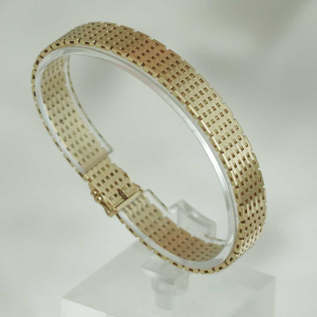 BNH Mursten Armbånd 14 kt 11,0 mm