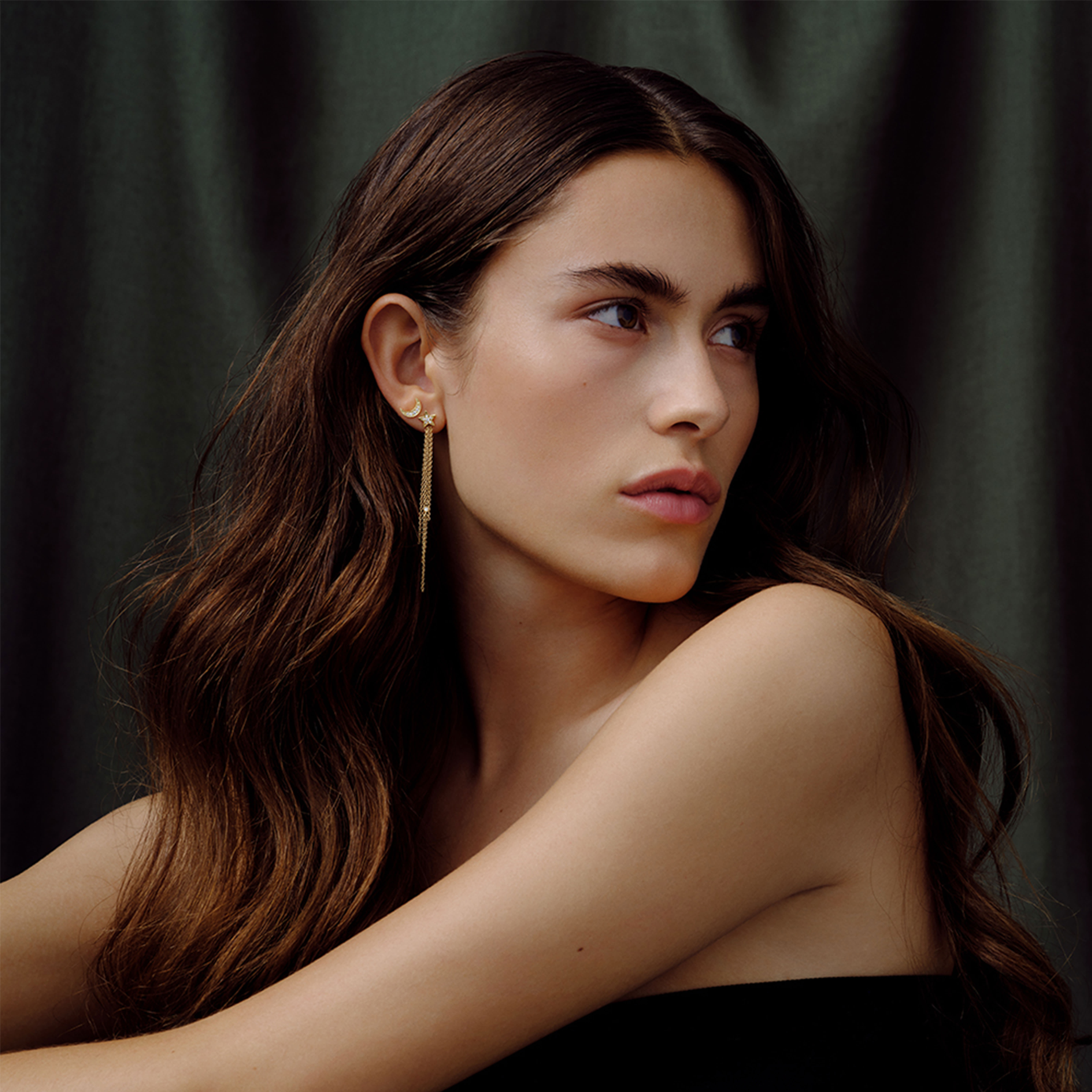 Julie Sandlau Stella Øreringe Forgyldt ST67GDCZ