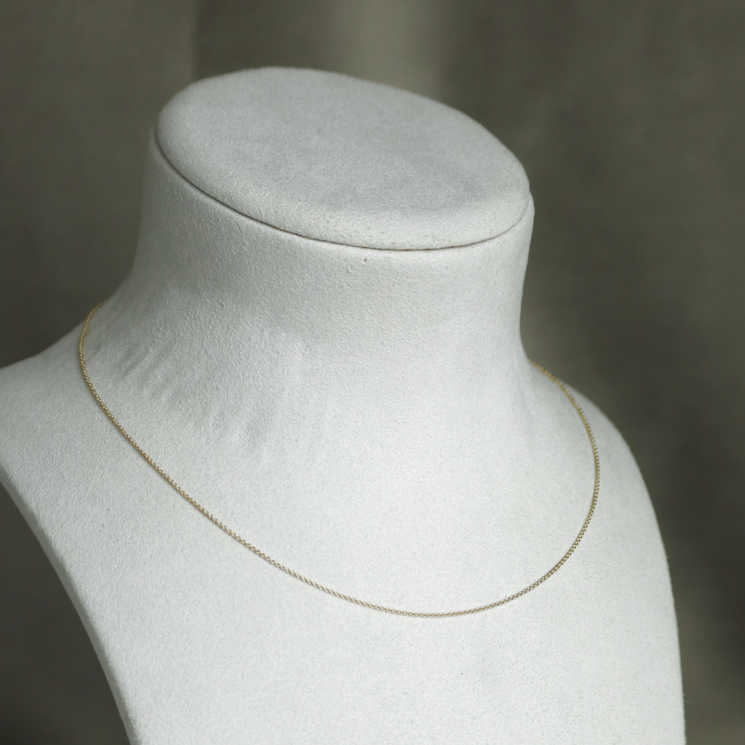 BNH Anker Rund Kæder 8 kt guld 0,3 mm