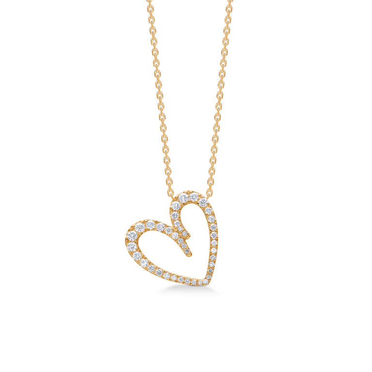 Mads Z 14 Kt. Diamond Love vedhæng 1531065