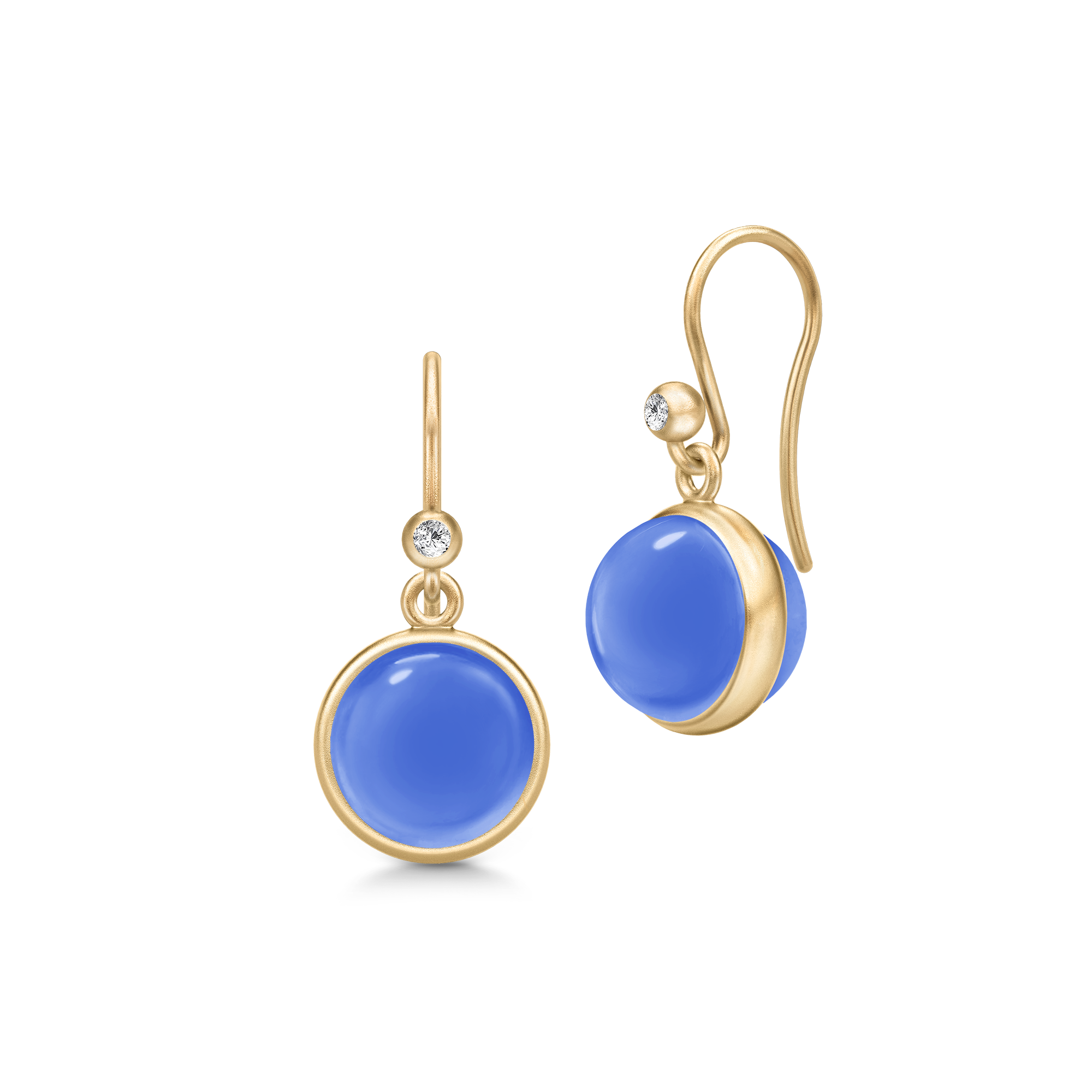 Julie Sandlau Prime Øreringe Royal Blue HKS181GDROBLCRCZ