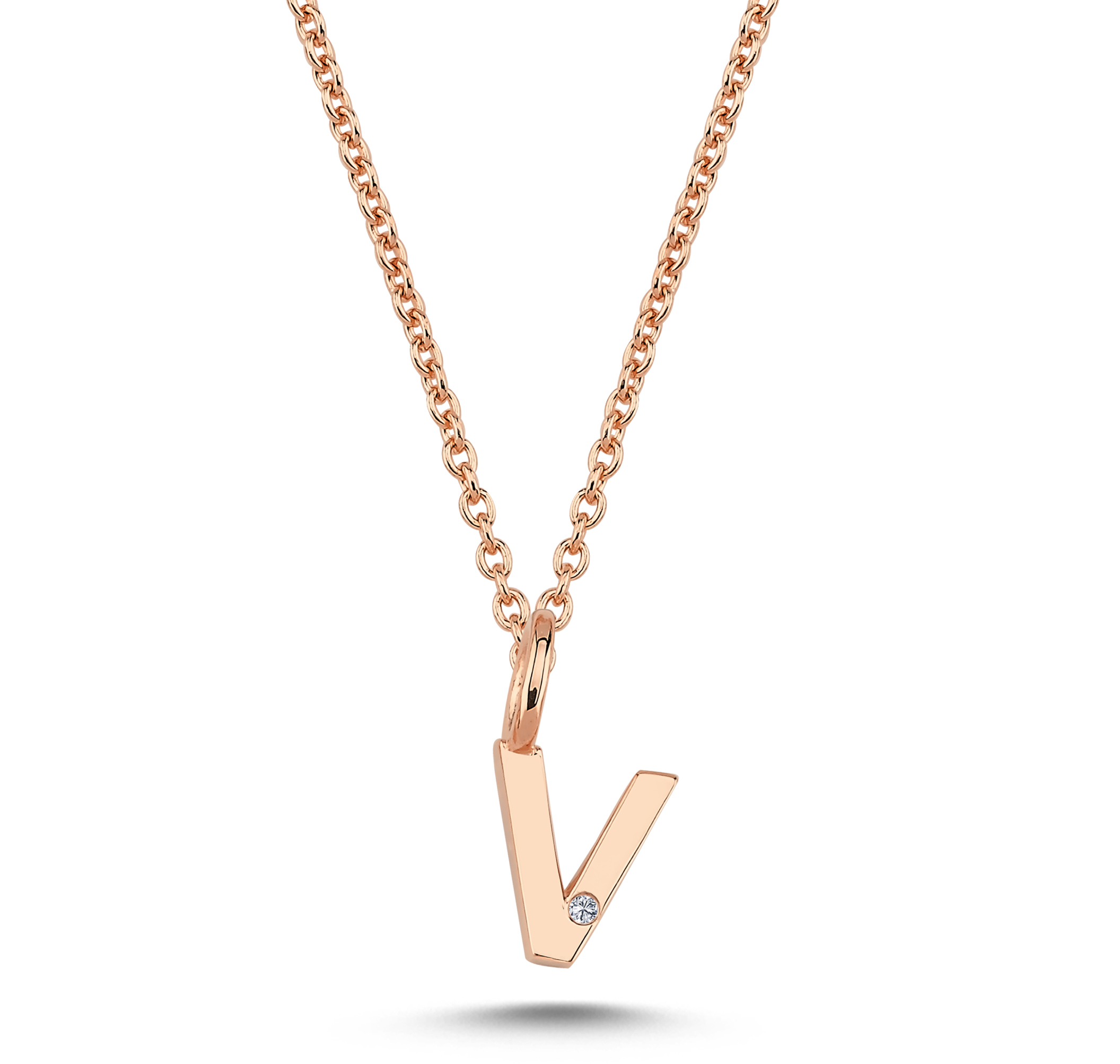 Nuran Bogstav vedhæng "V" V2200-V 0005