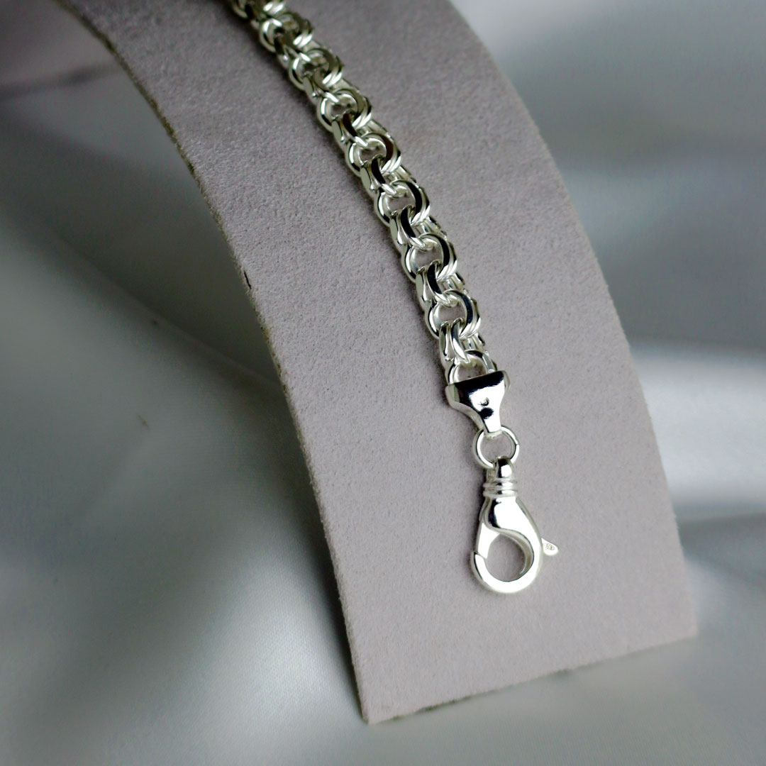 BNH Bismark Kæder sølv 8,5 mm