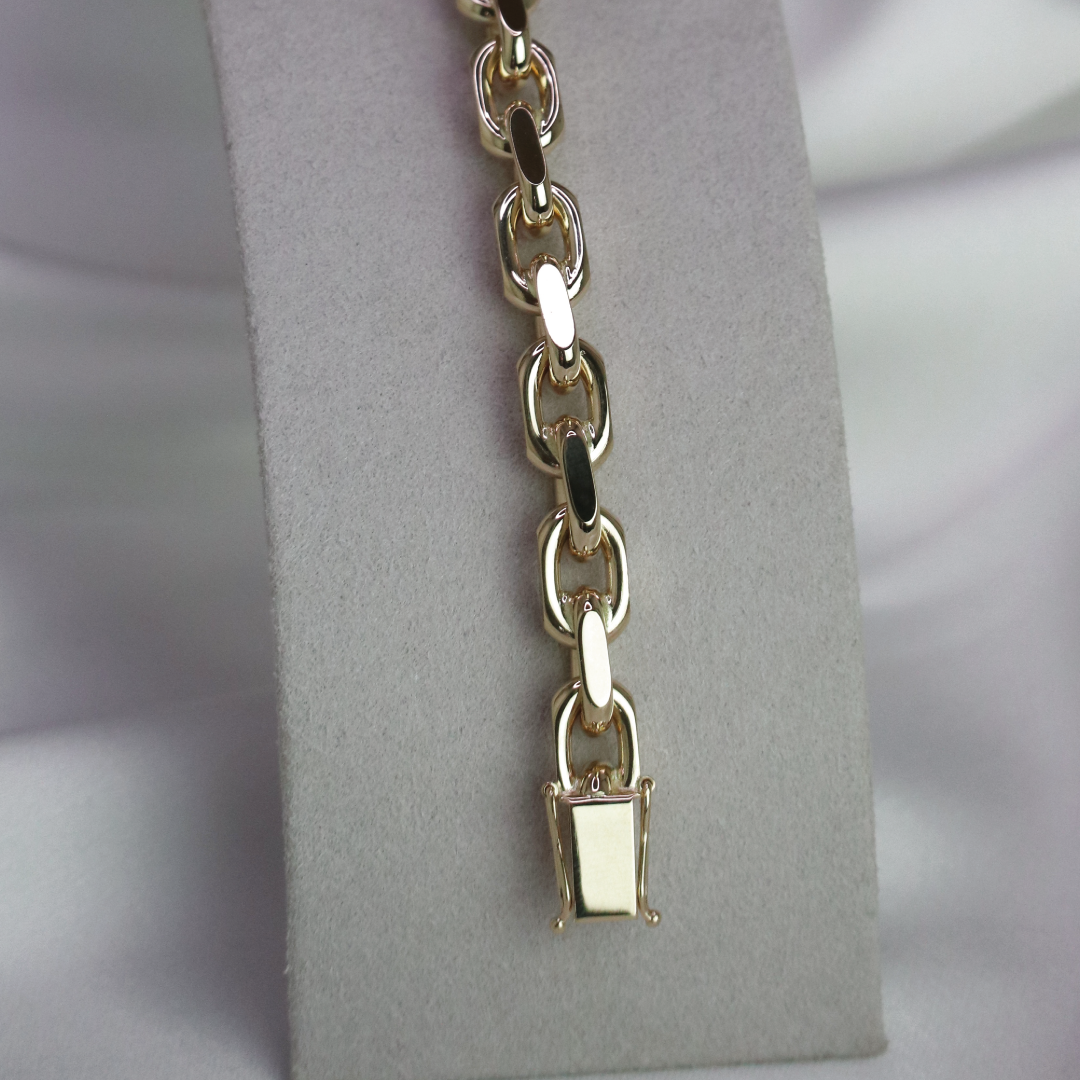 BNH Anker Facet Kæder 14 kt Guld 2,8 mm