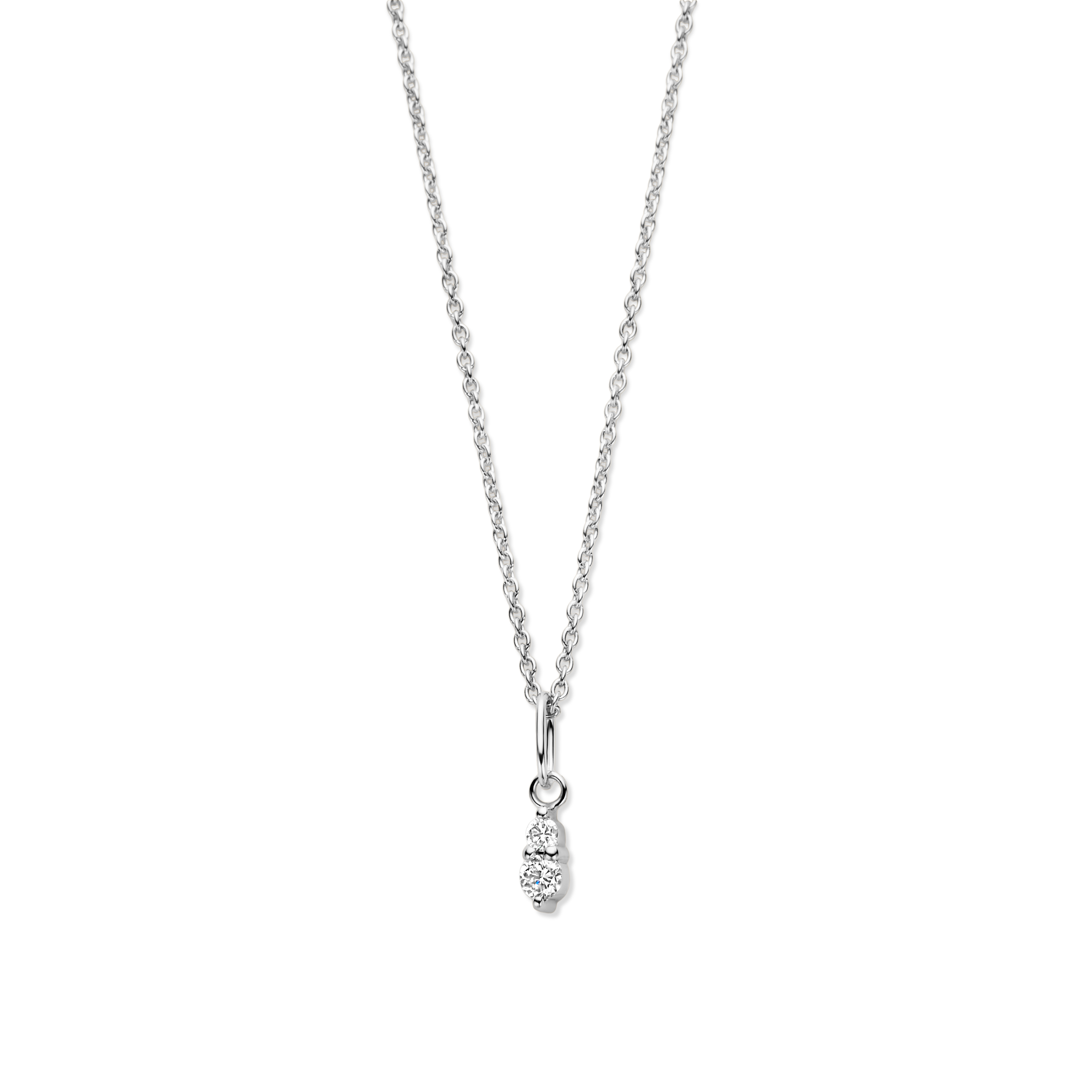 Spirit Icons Vision Halskæde 14kt Hvidguld 14407-45