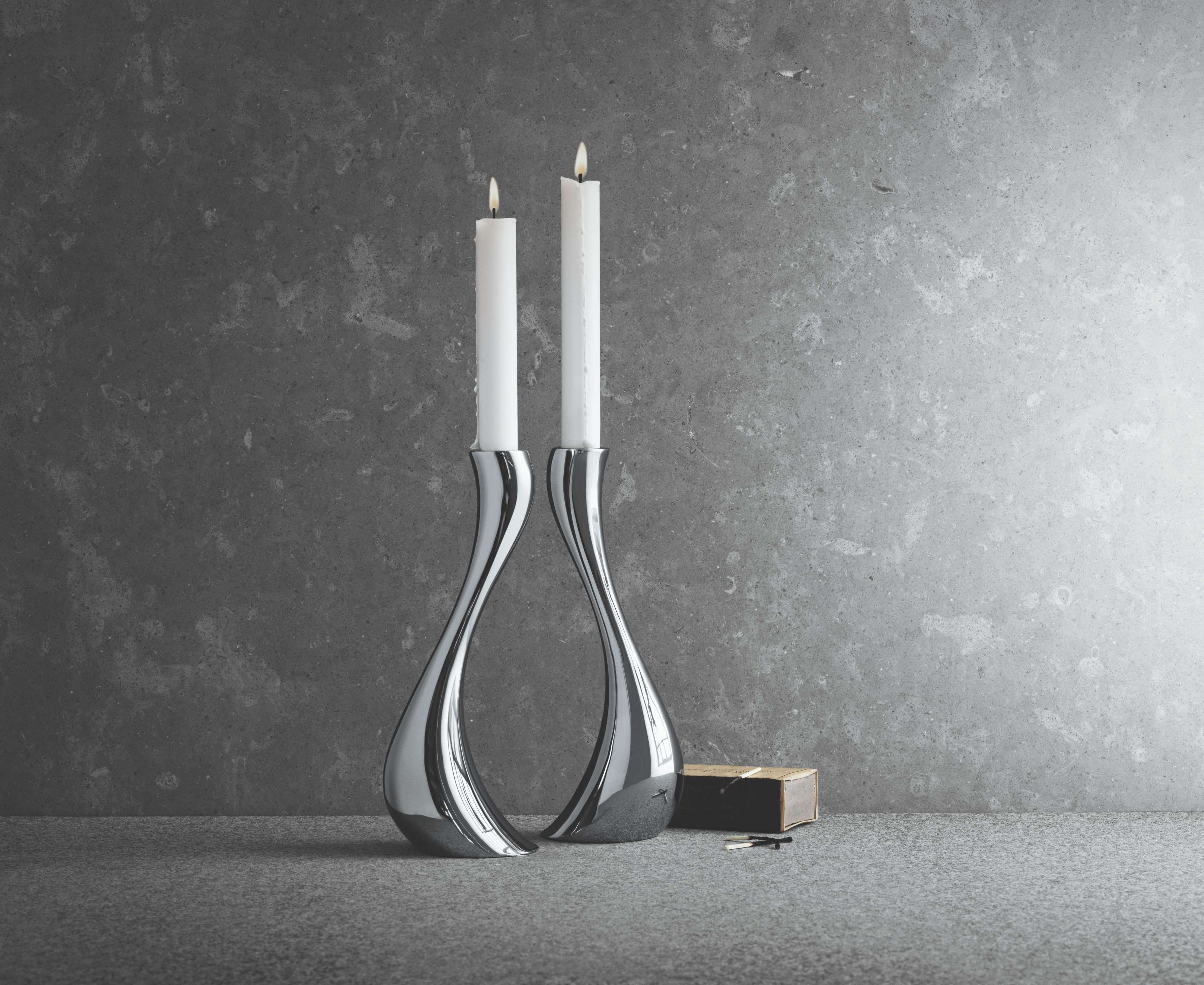 Georg Jensen Cobra Lysestager Stor 3586695