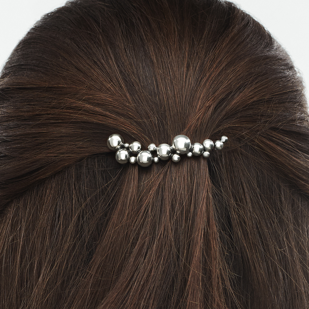 Georg Jensen Moonlight Grapes hårklemme Sølv 20001414