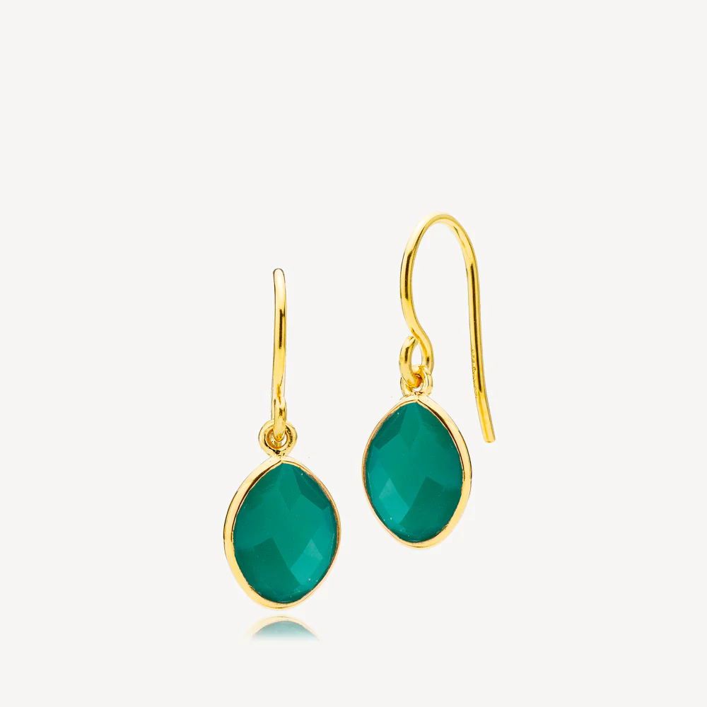 Izabel Camille Sara Øreringe a1862gsgreenonyx