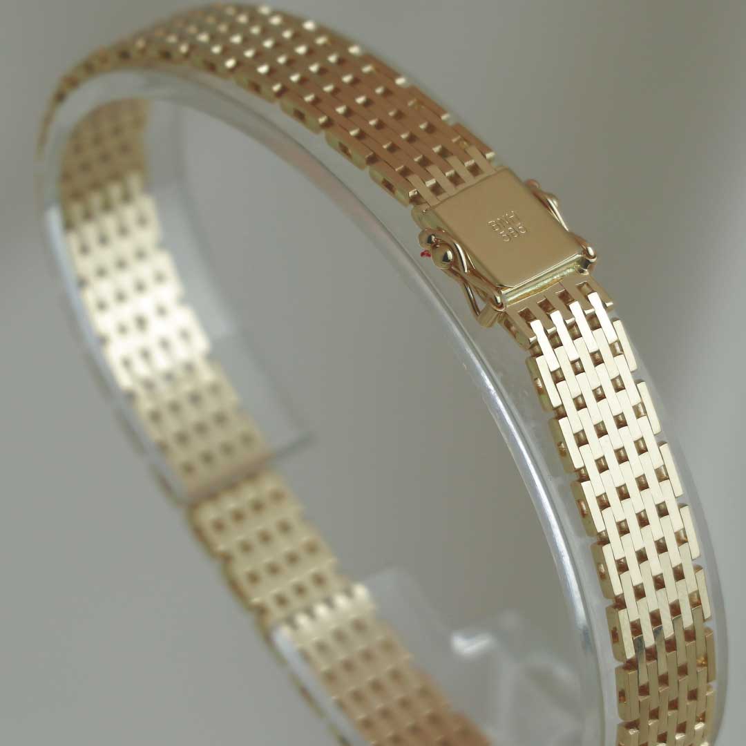 BNH Mursten Armbånd 14 kt 9,0 mm