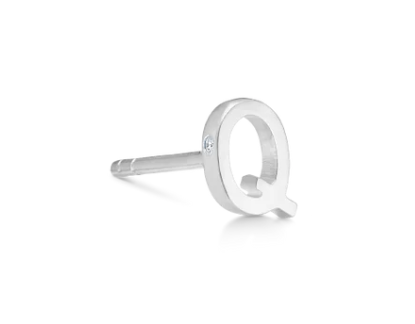 Ro Copenhagen My Q ørestik - 18kt Hvidguld E114W127