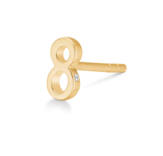 Ro Copenhagen My 8 ørestik 18kt E114Y109