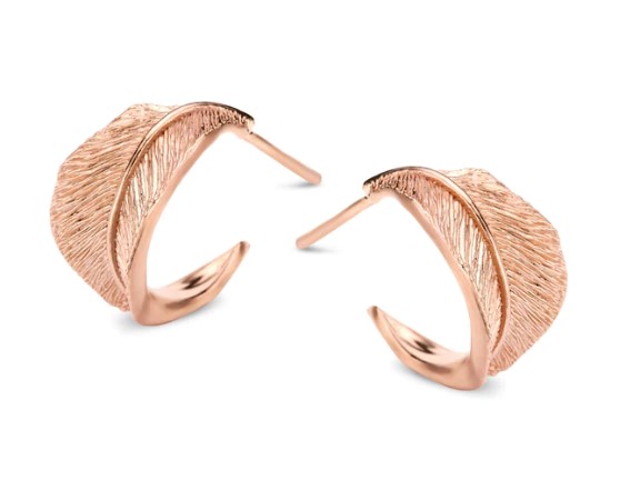 Spirit Icons Fall Øreringe Rose Forgyldt 41933