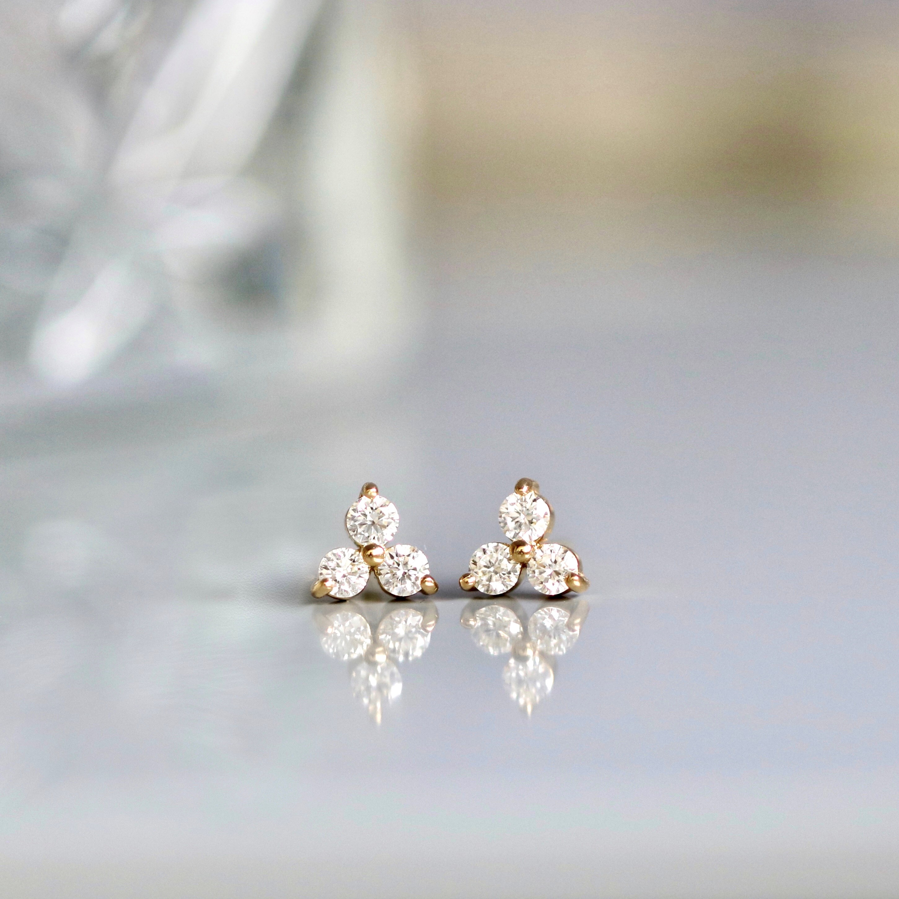 Ro Copenhagen Fryd Diamant Ørestik S E104Y108