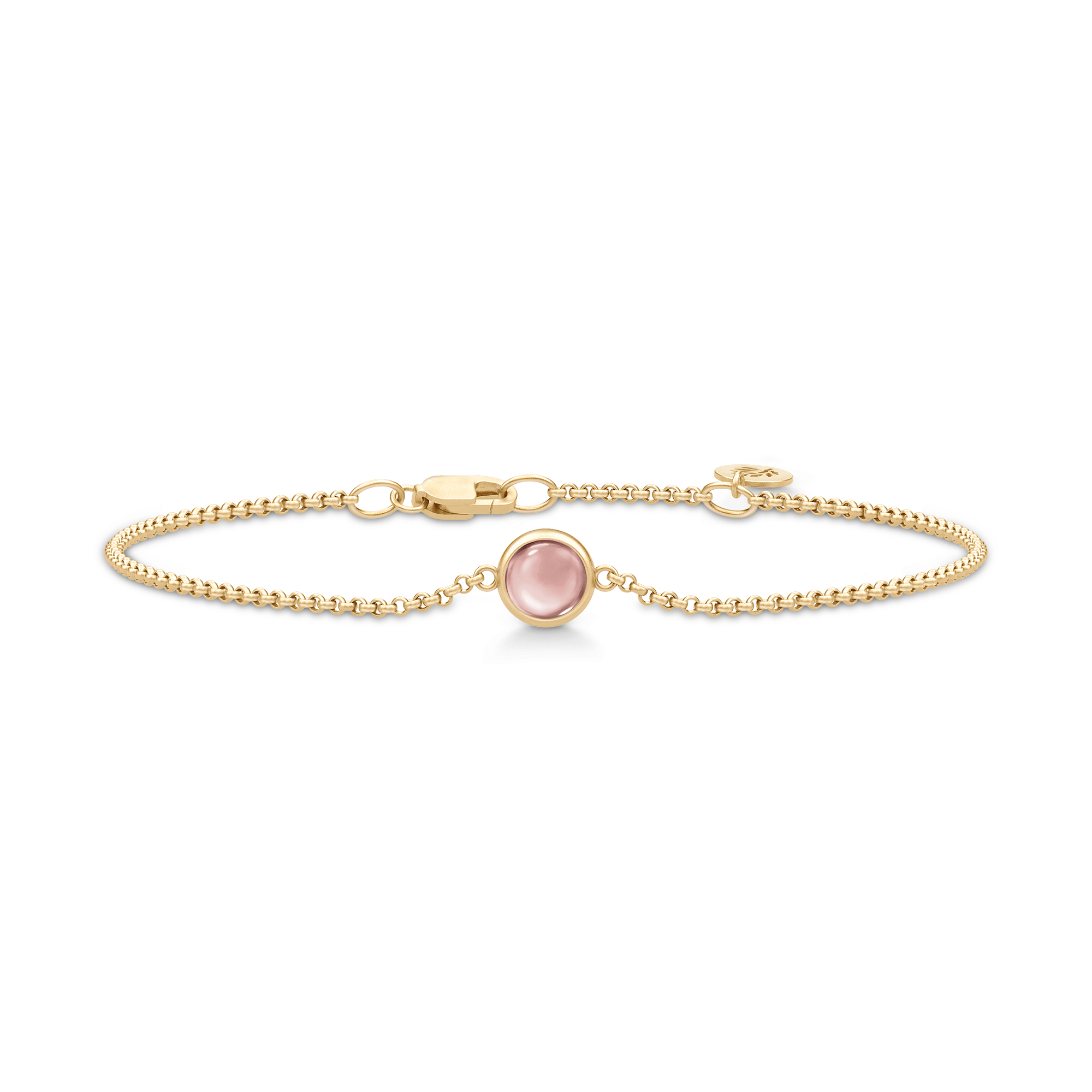 Julie Sandlau Primini Dusty Rose Armbånd Forgyldt BR258GDDSROCR