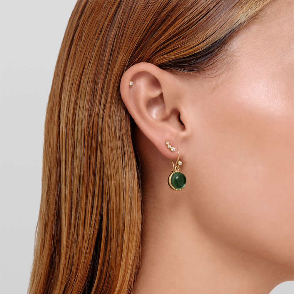 Julie Sandlau Prime Øreringe Turmalin Forgyldt HKS181GDTMCRCZ