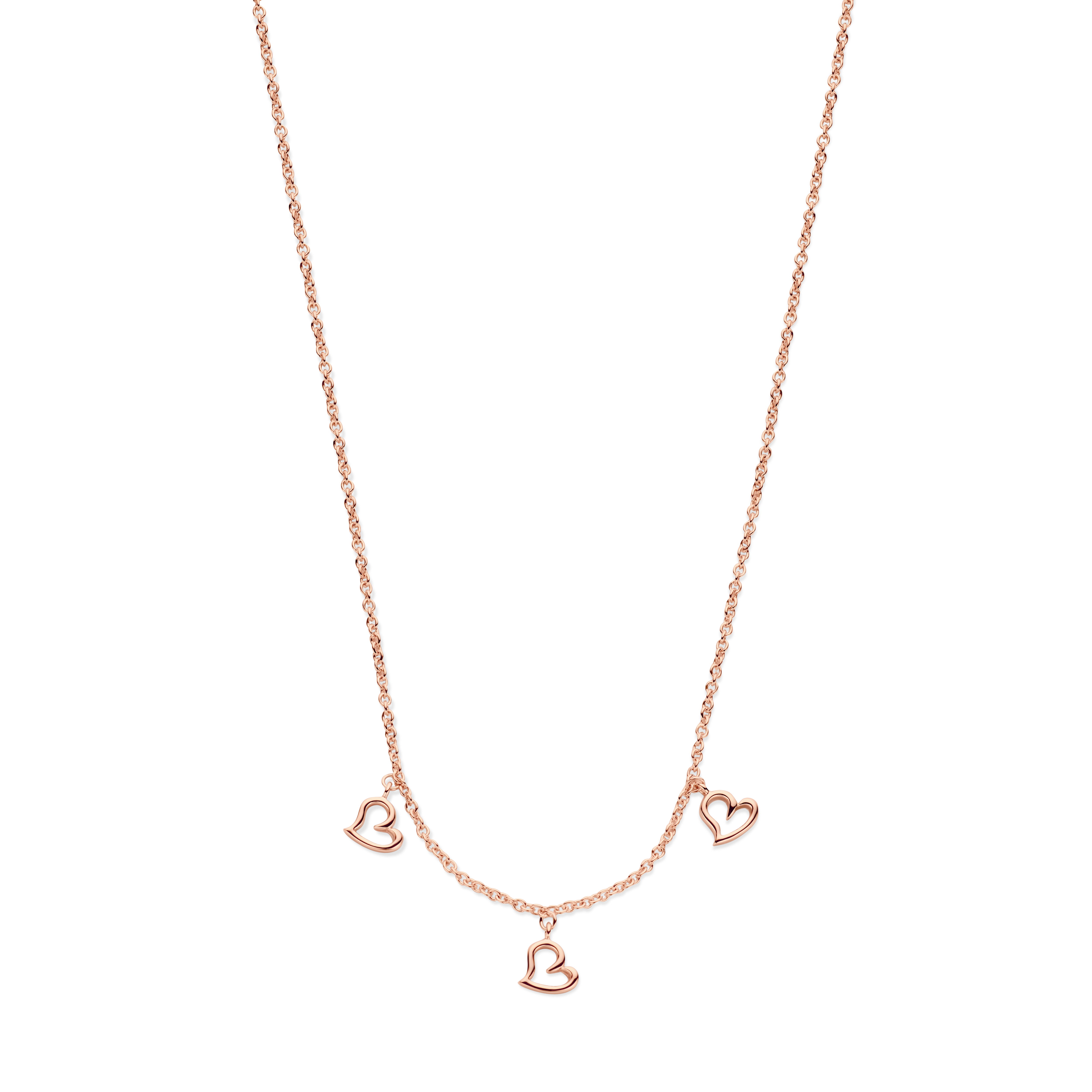 Spirit Icons Youth Halskæde Rosa Forgyldt 10974-45