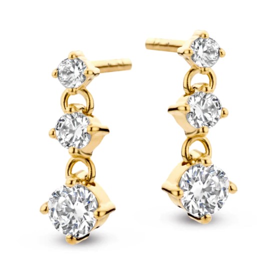 Spirit Icons Joy Øreringe Forgyldt 41912