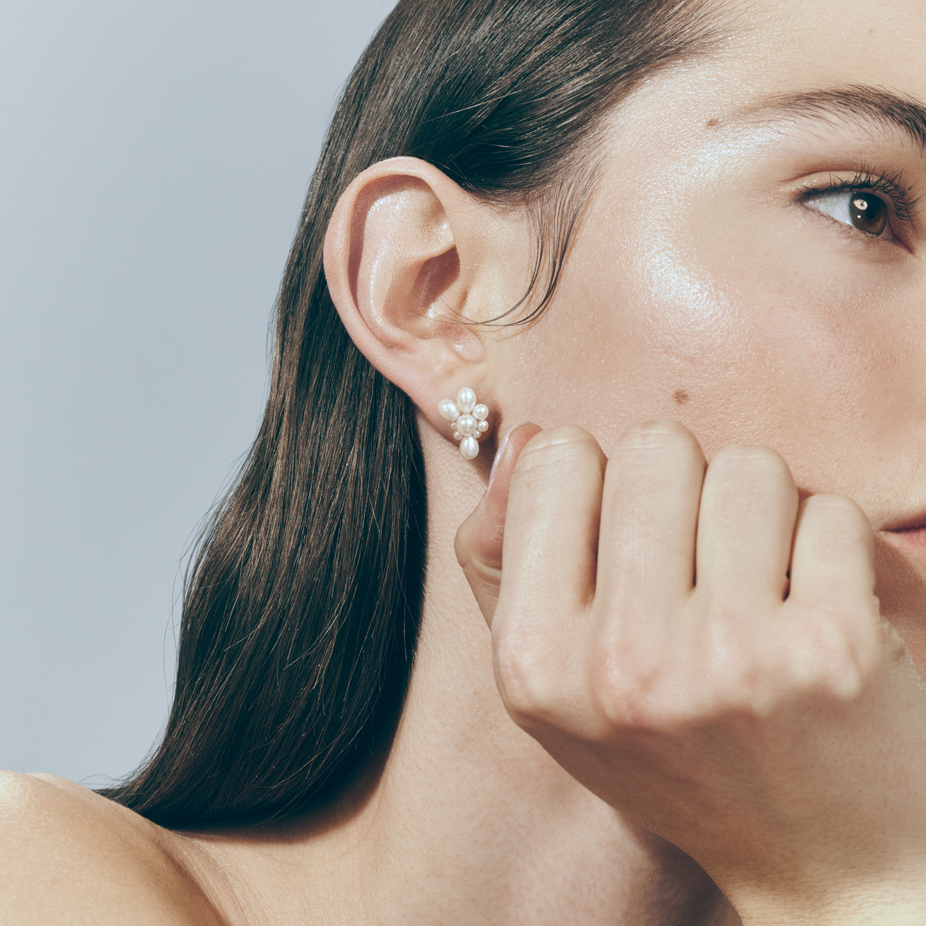 Sophie Bille Brahe Petite Amis Fleur Ørestik Venstre EA26_SUN_S_FW_L