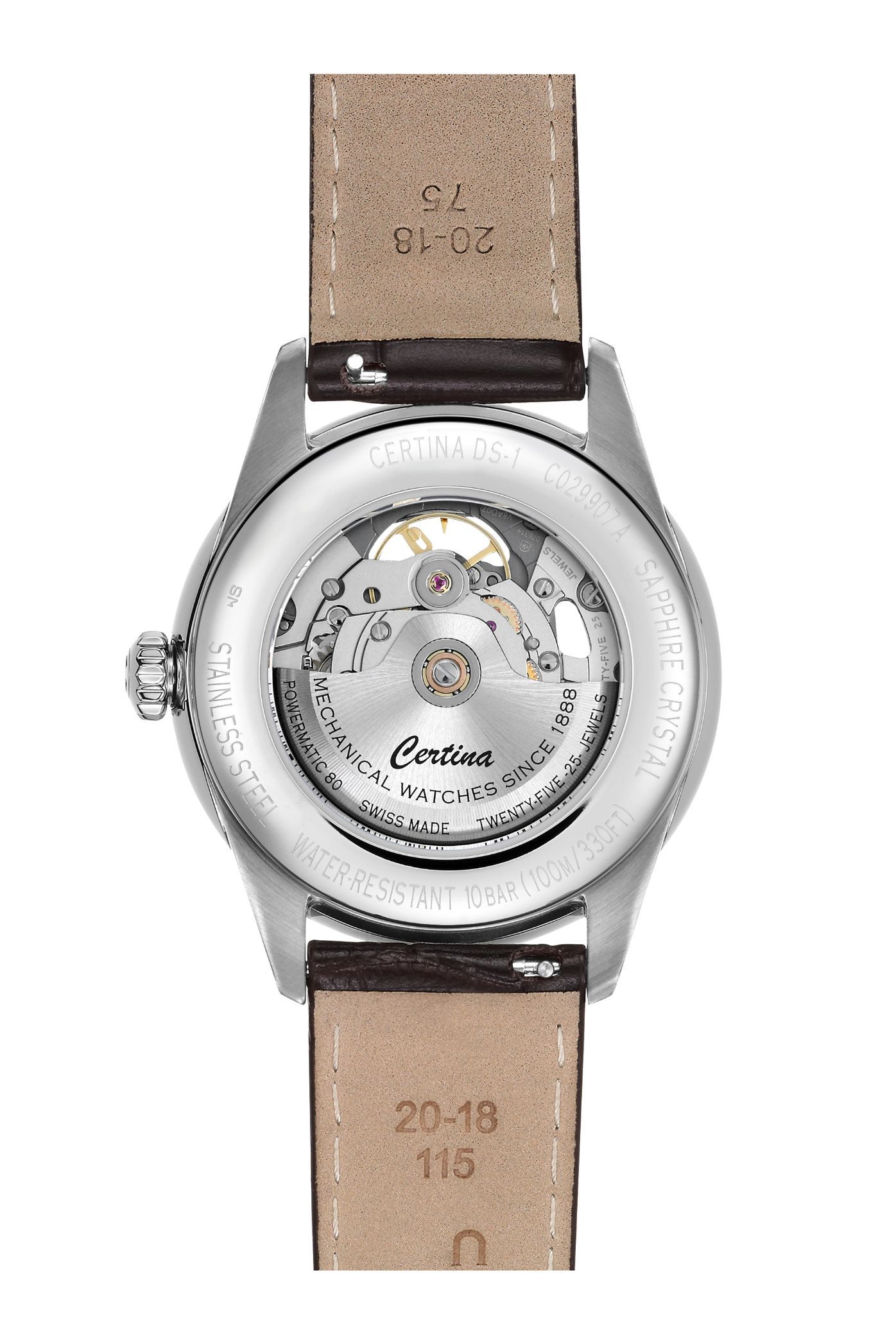 Certina DS-1 Skeleton Herreur C029.907.16.081.00