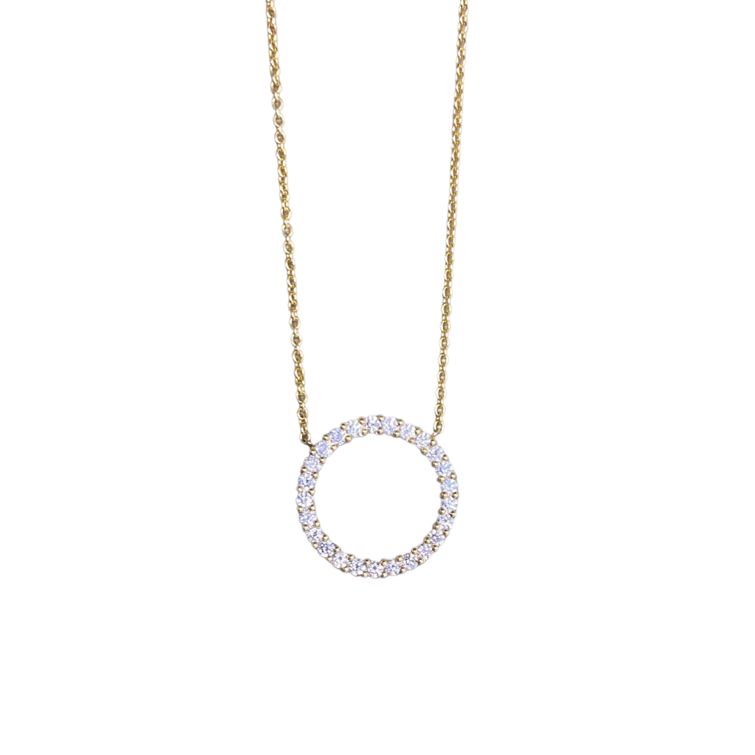 Bendixen Collection Cirkel 14 karat guld 1,00 ct