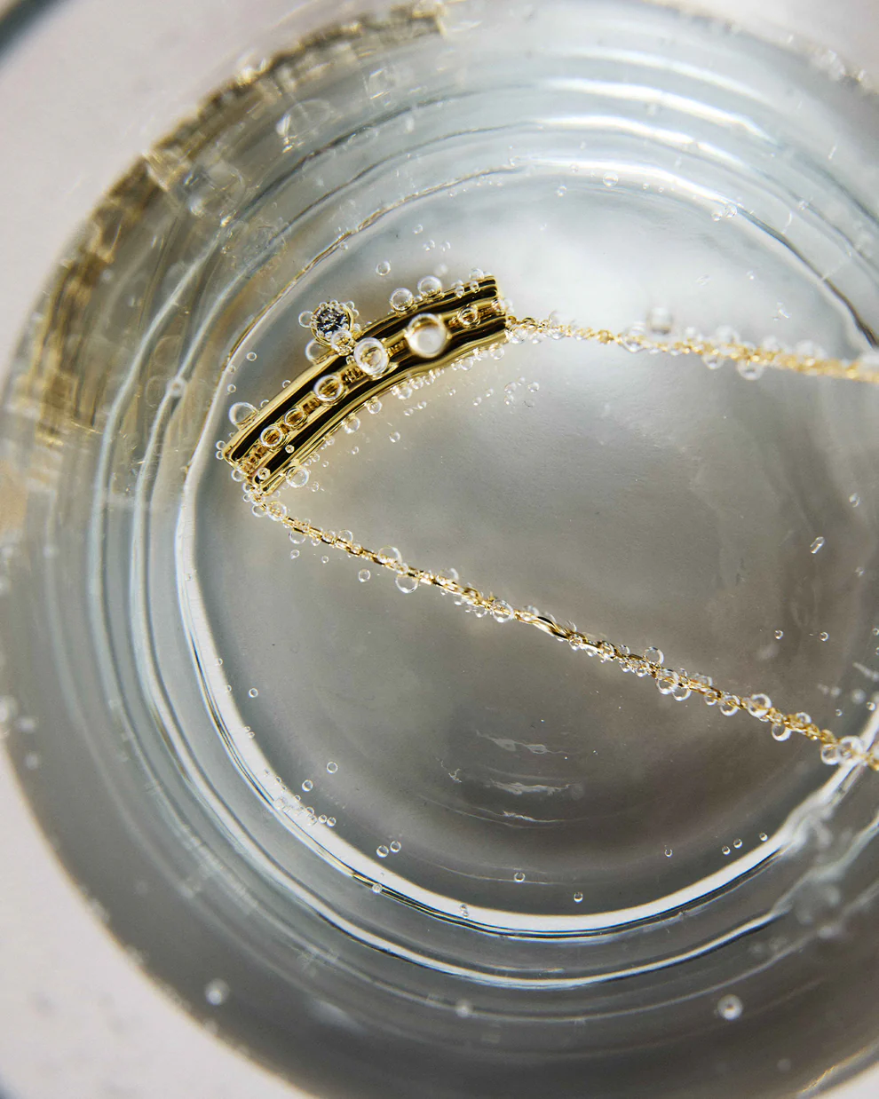 RAGBAG Halskæde Forgyldt No. 15038