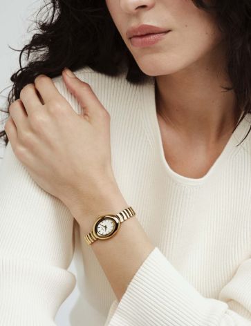 Mockberg Belle Oval Gold Ur MB1418