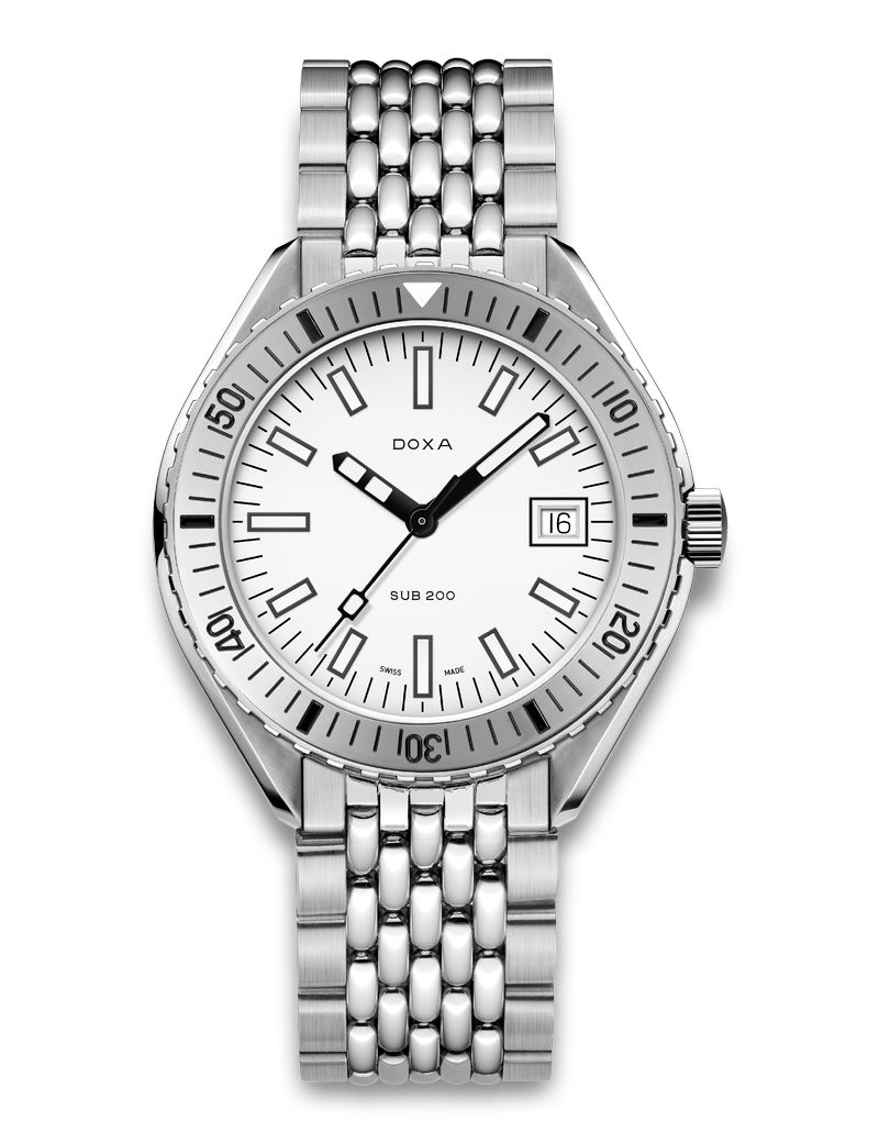 DOXA Sub 200 Whitepearl 796.10.011.10