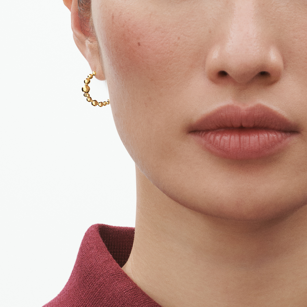 Georg Jensen Moonlight Grapes Øreringe Guld 20001190