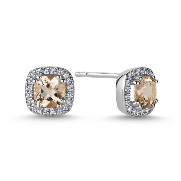 Nuran Grace Øreringe Morganit Ø2220 MO 020