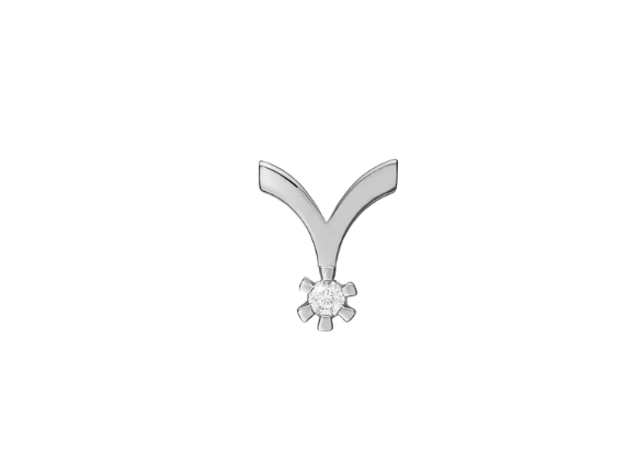 Aagaard ETERNITY Vedhæng 8KT HV. 1X0,03CT 88849903-34