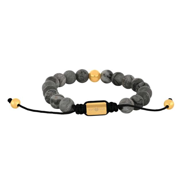 Son of Noa Armbånd Map Stone og IP Gold 80890282800