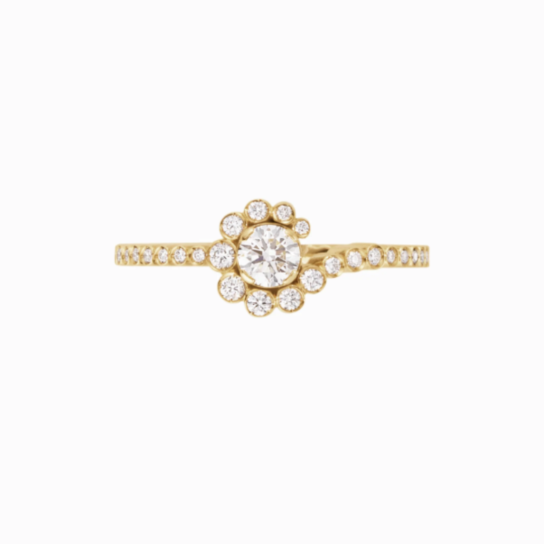 Sophie Bille Brahe Petite Celestine Ring RI24_ECEL_WH