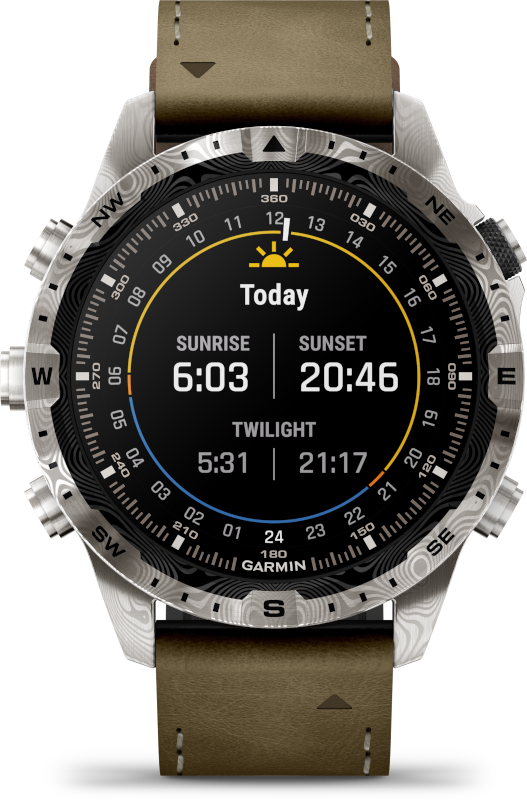 Garmin MARQ® Adventurer GEN 2 Damascus Steel 010-03393-31