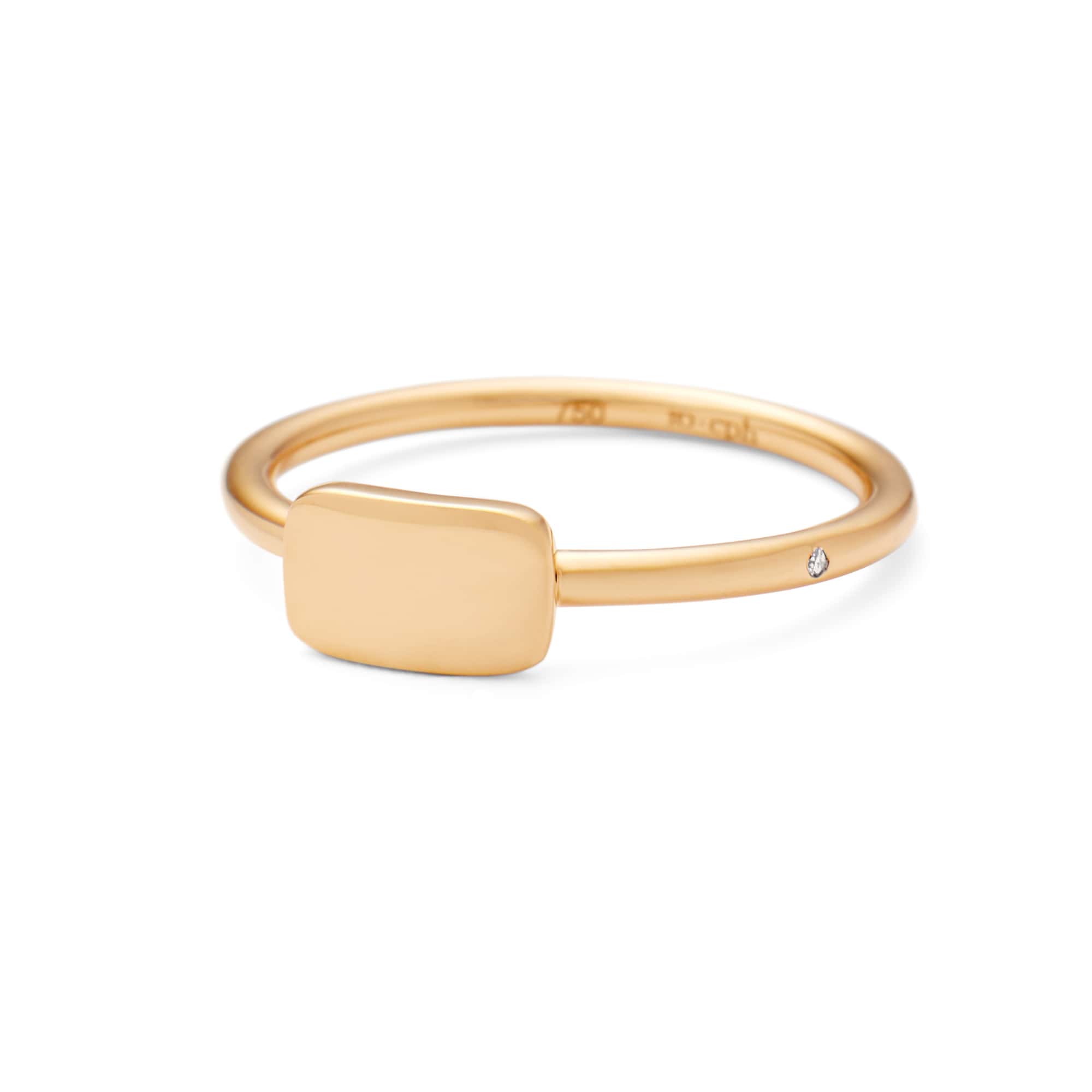 Ro Copenhagen Rock Square Ring R108Y110