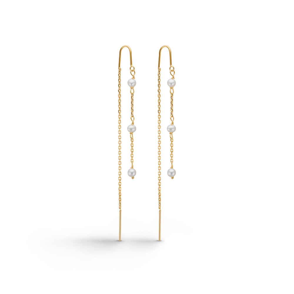 Mads Z 8 kt. Bianca Øreringe 3303183