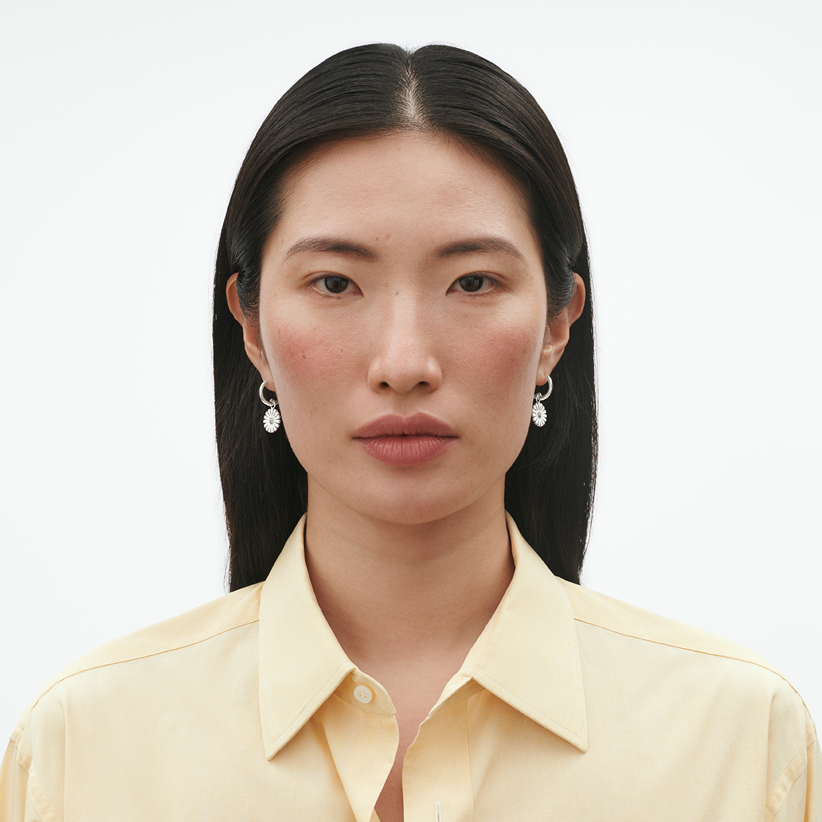 Georg Jensen Daisy Øreringe Sølv 20001541