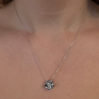 Mads Z Rosalie Halskæde Sølv 2120158