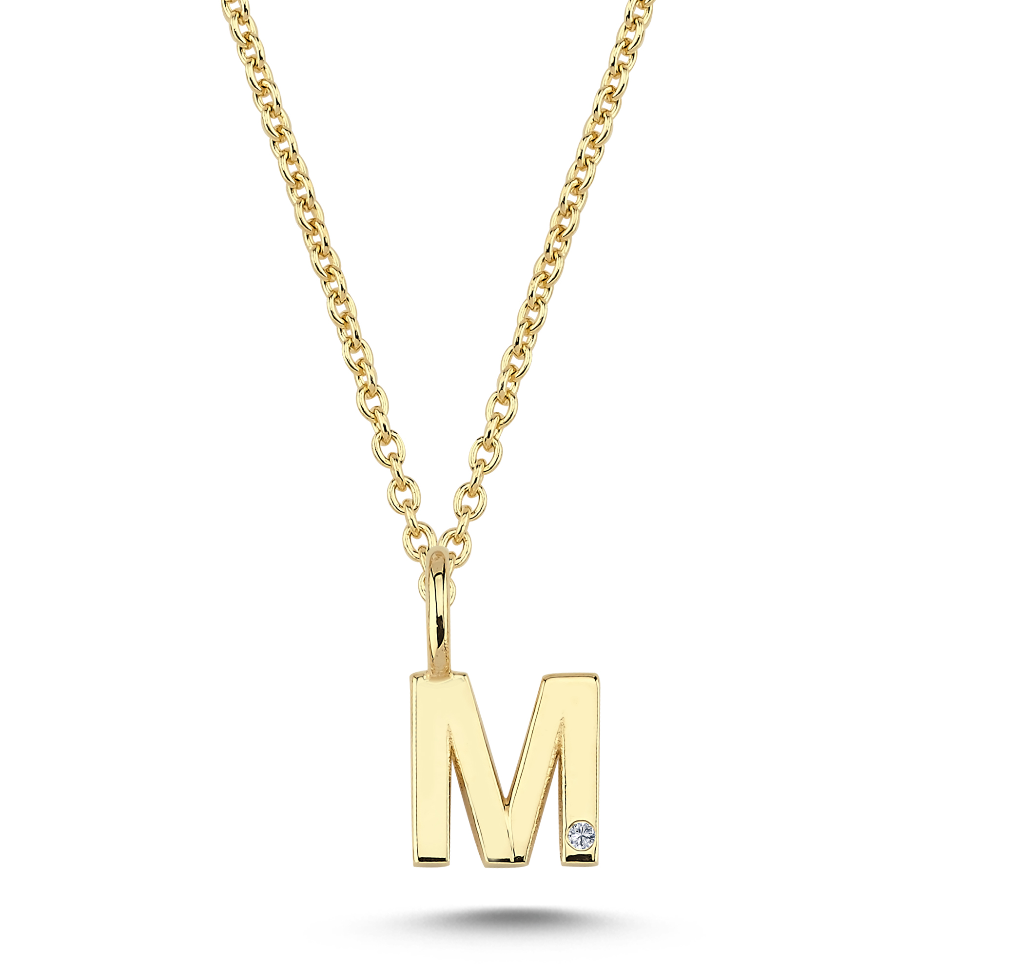 Nuran Bogstav vedhæng "M" V2200-M 0005